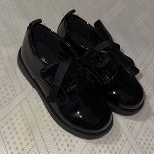 Zara girls black dress shoe size 24 (EUR)